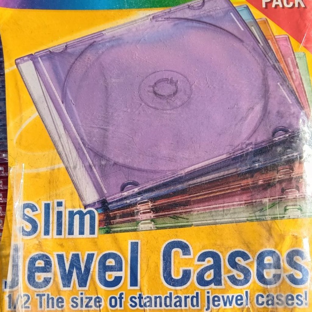Vintage Disc Jewel Cases Vintage Disc Jewel Cases